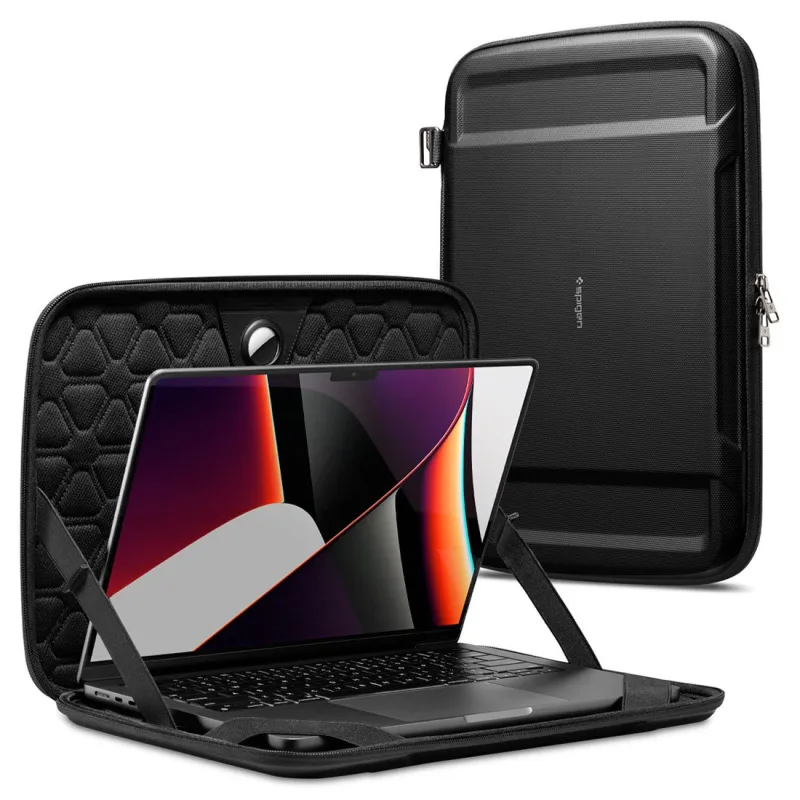 Spigen puzdro Rugged Armor Pro pre Macbook Pro 16" M1/M2/M3/M4 - Black…