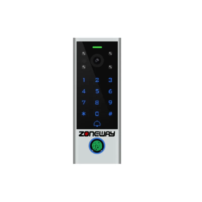 2MP WIFI P2P TUYA video zvonček s klávesnicou, RFID a biometrickou čítačkou | ZONEWAY V3-F