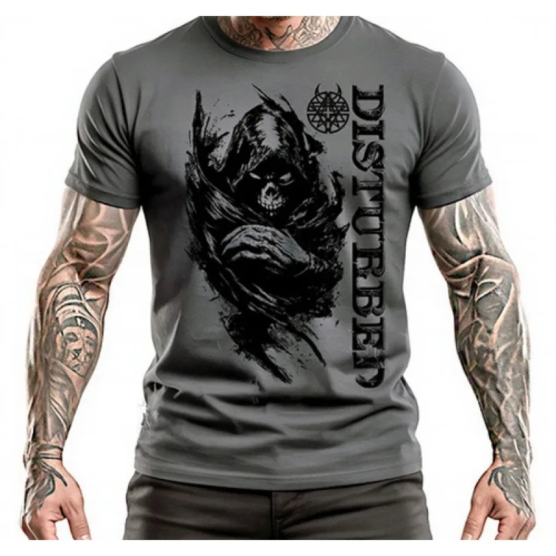 Disturbed - Black Mascot Band (Anthracite) (tričko)