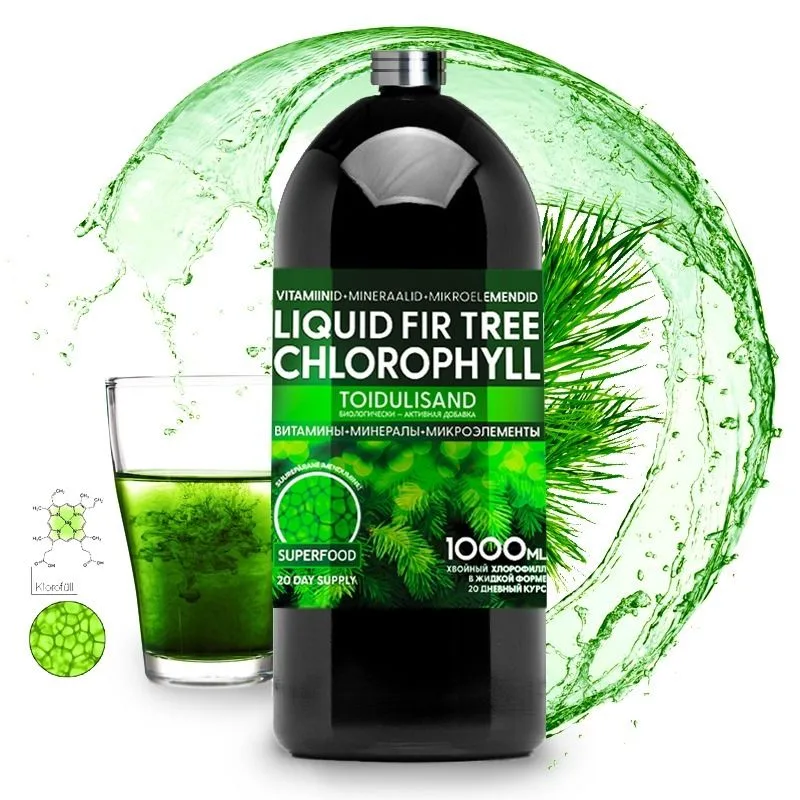 Vitateka Tekutý chlorofyl – 1000 ml –