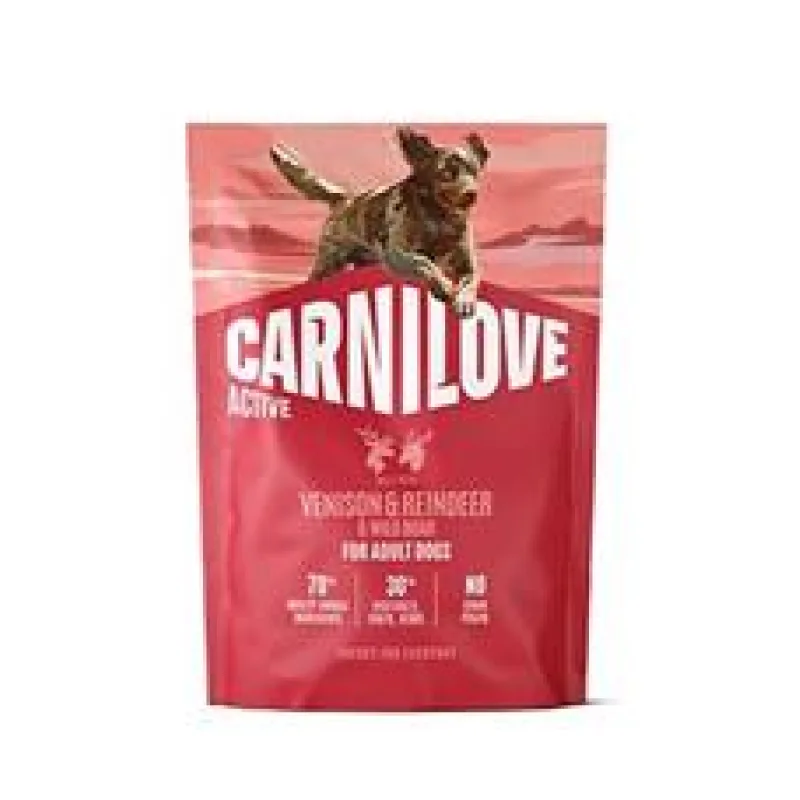 Carnilove Dog Active Dry Venis&Rein&Wild AdultAB 4kg
