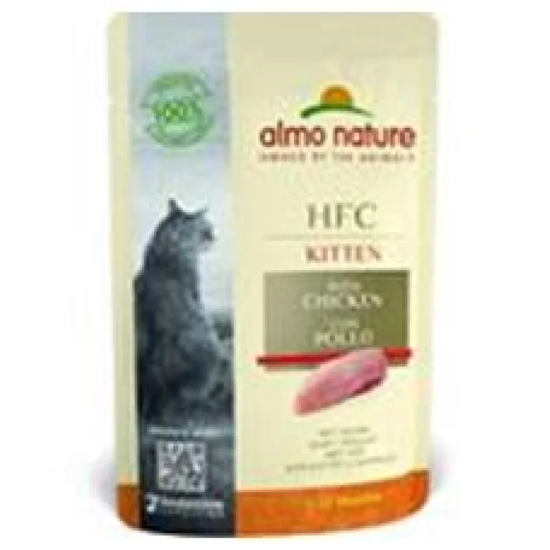Almo Nature cat kaps. Cuisine-kotě 55g