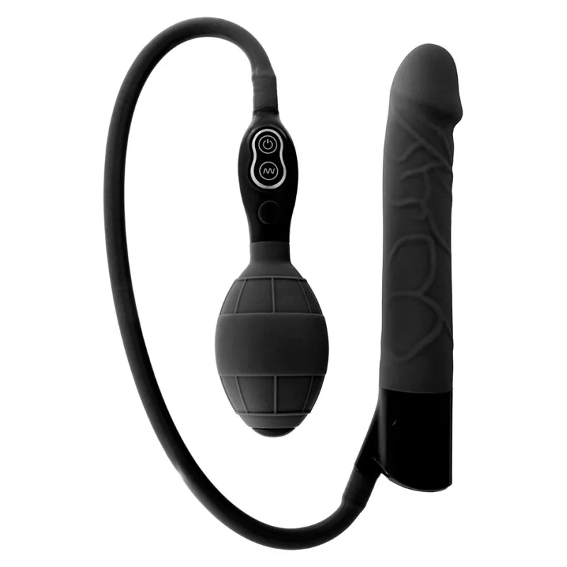 Malesation Magical Boy Inflatable Vibrator Black