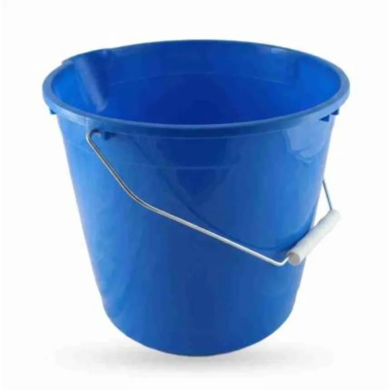 Vedro s kovovou rúčkou 10 l, modré