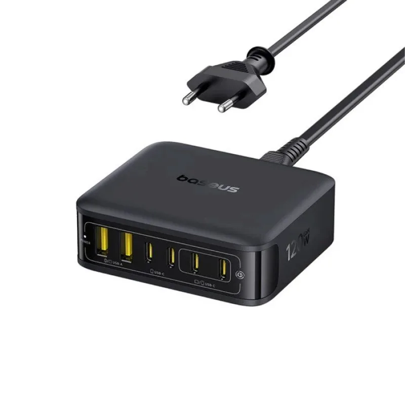 NONAME Baseus EnerFill FH21 Stolní Nabíječka 120W Cosmic Black 6932172698331
