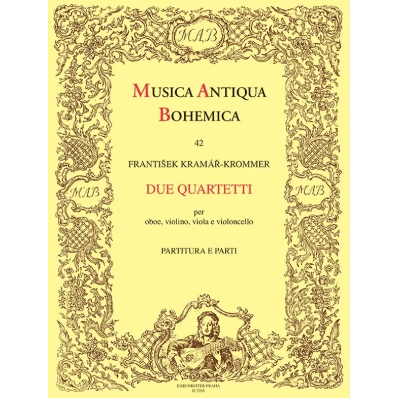 Bärenreiter Dva hobojové kvartety (C, F dur)