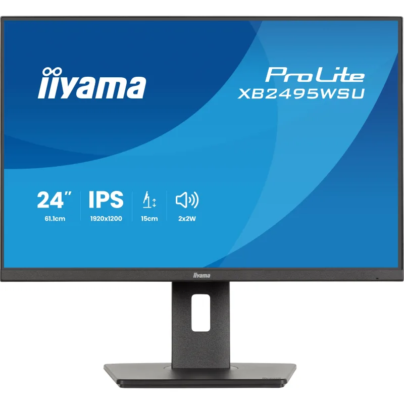 iiyama ProLite/XB2495WSU-B1/24,1"/IPS/1900x1200/100Hz/4ms/Černá/3R XB2495WSU-B1