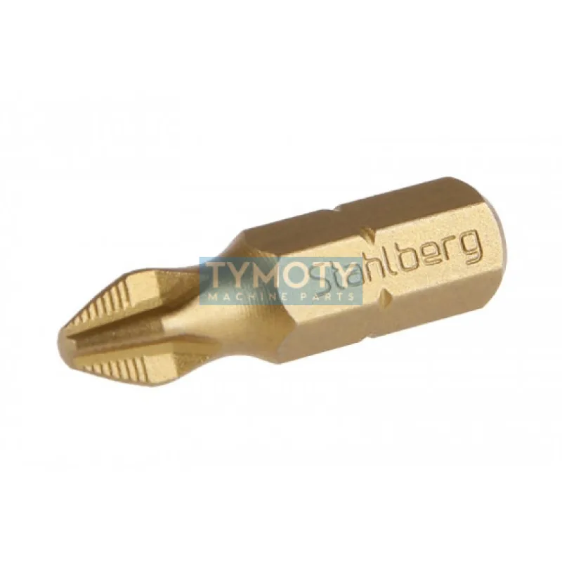 Bit krížový Phillips PH0x25 mm TiN, Stahlberg