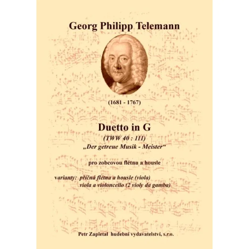 NotaNota Duetto in G (TWV 40 : 111 Der getreue Musik-Meister)