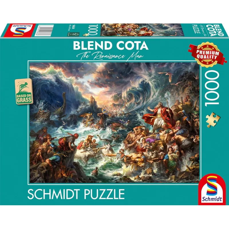 Puzzle Schmidt 1000 dielikov Blend Cota - Cesta cez more
