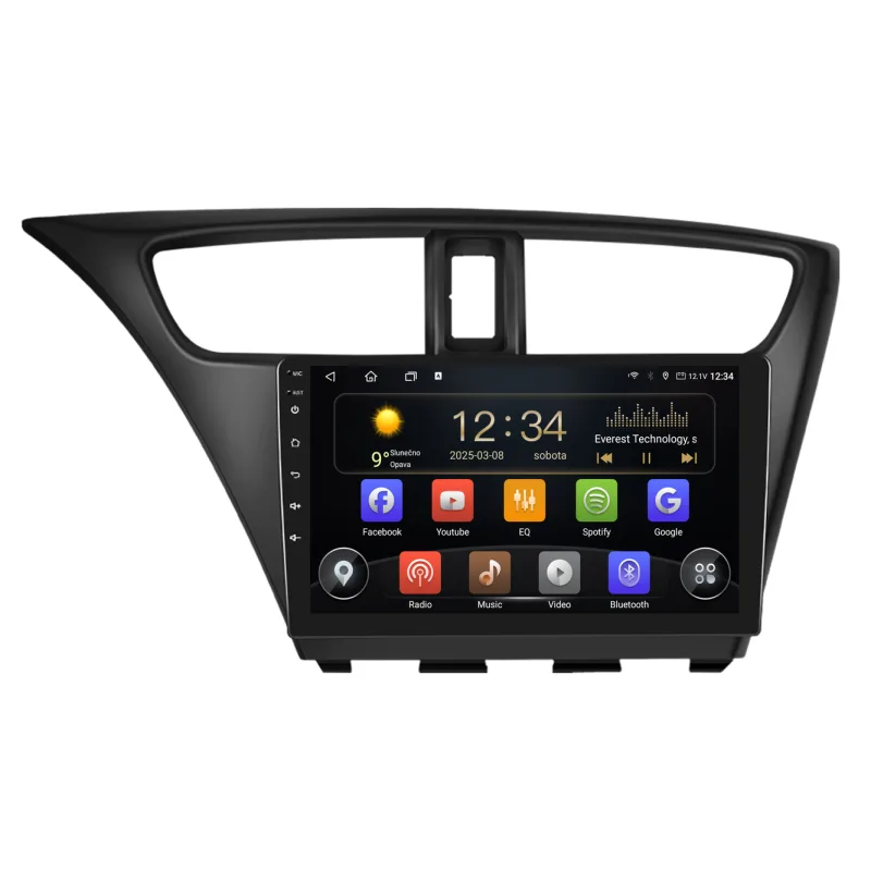 Isudar 2DIN autorádio T72-IEV224 Android, Honda Civic 9G T72-UN04M/A7191