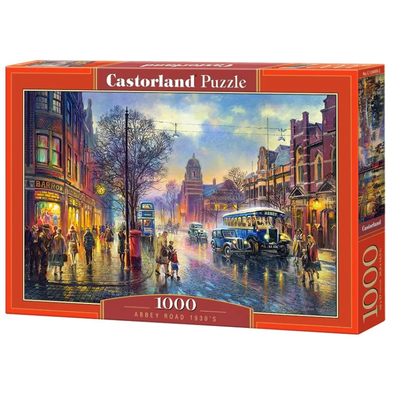 Castorland Puzzle Abbey Road 1930, 1000 dielikov