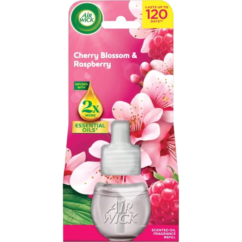 Air Wick Electric náplň 19ml Čerešňový kvet a Malina