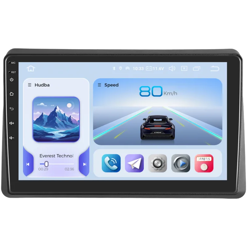 Xtrons 2DIN autorádio IQP-XEV208 Android, Renault Master III, Opel Movano B, Nissan NV400 IQP-UN08/A8134