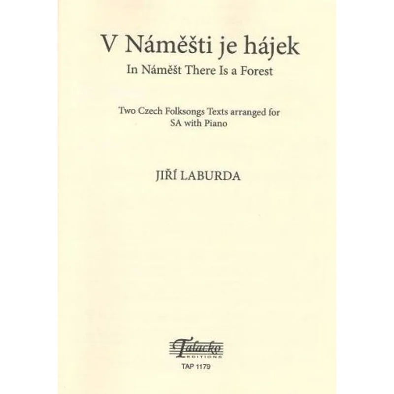 Talacko Editions V Náměšti je hájek