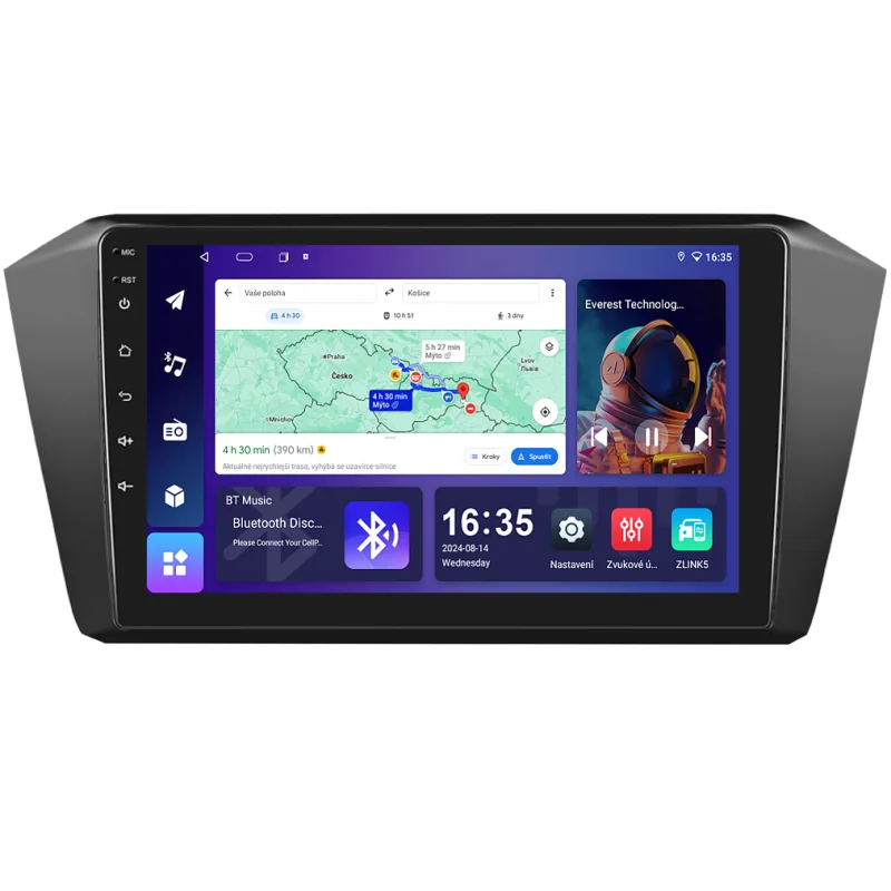 Isudar 2DIN autorádio T68B-IEV62 Android, Volkswagen Passat B8 B502