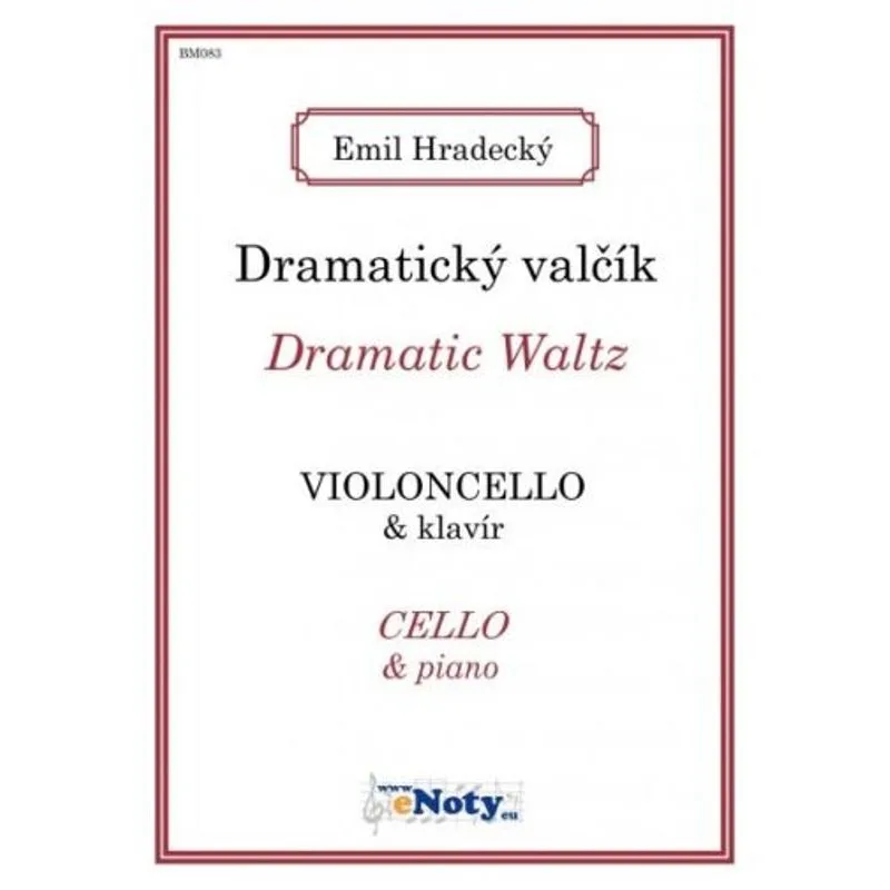 eNoty Dramatický valčík pro violoncello a klavír