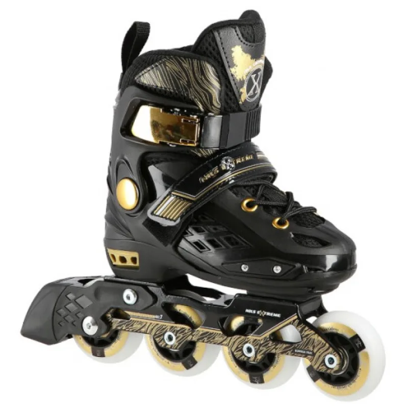 Nils Extreme NA20004 Kolečkové brusle Černé vel.M (34-37)