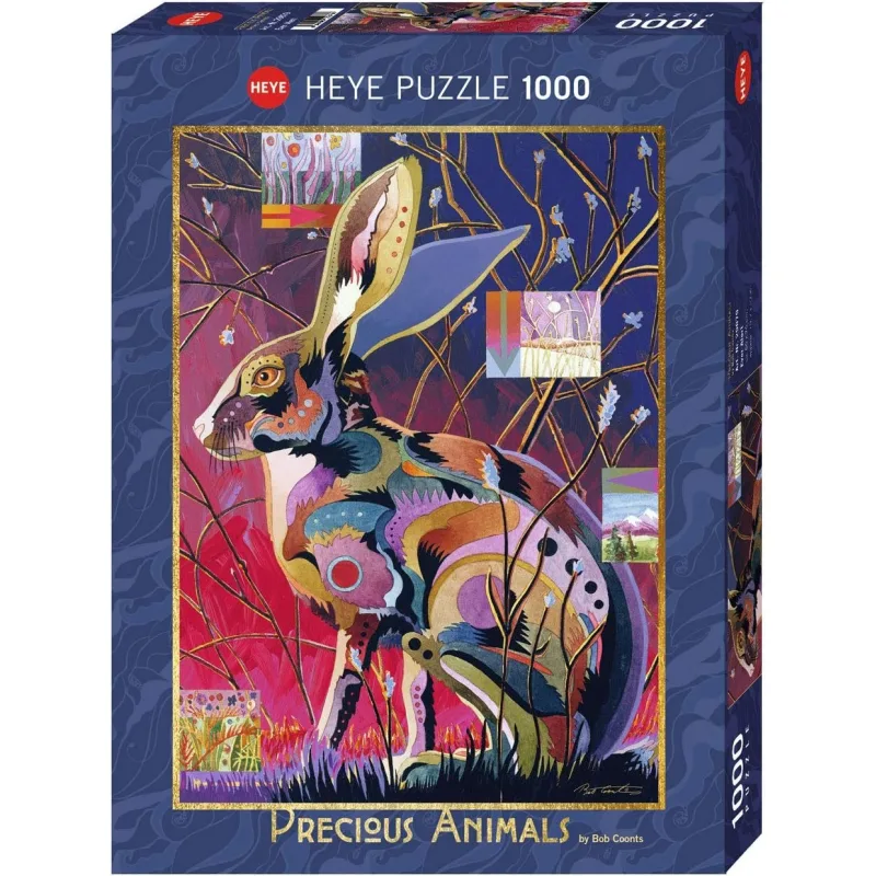 Puzzle Heye 1000 dielikov Precious Animals: Vždy v strehu