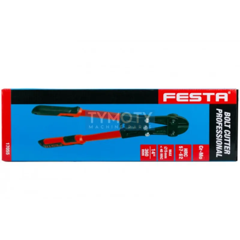 Kliešte pákové 14"/350 mm s čeľusťami na lanká a káble, FESTA 17055