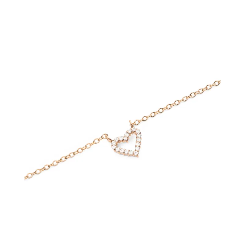 Daniel Wellington Dámsky oceľový náhrdelník Mirelle Heart DW00401630