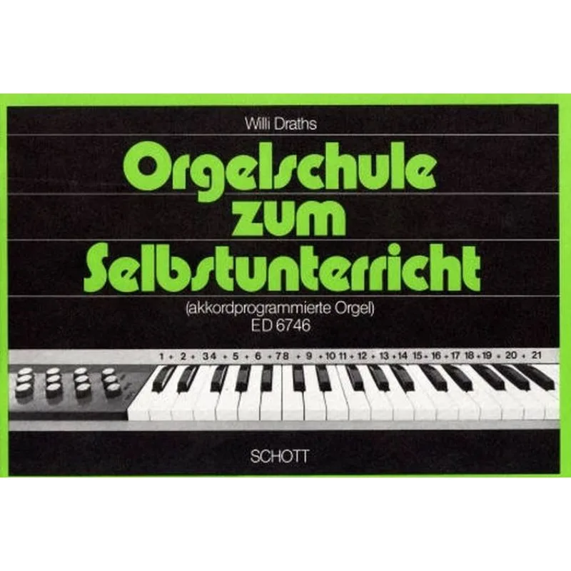 Schott Music Varhanní škola pro samouky