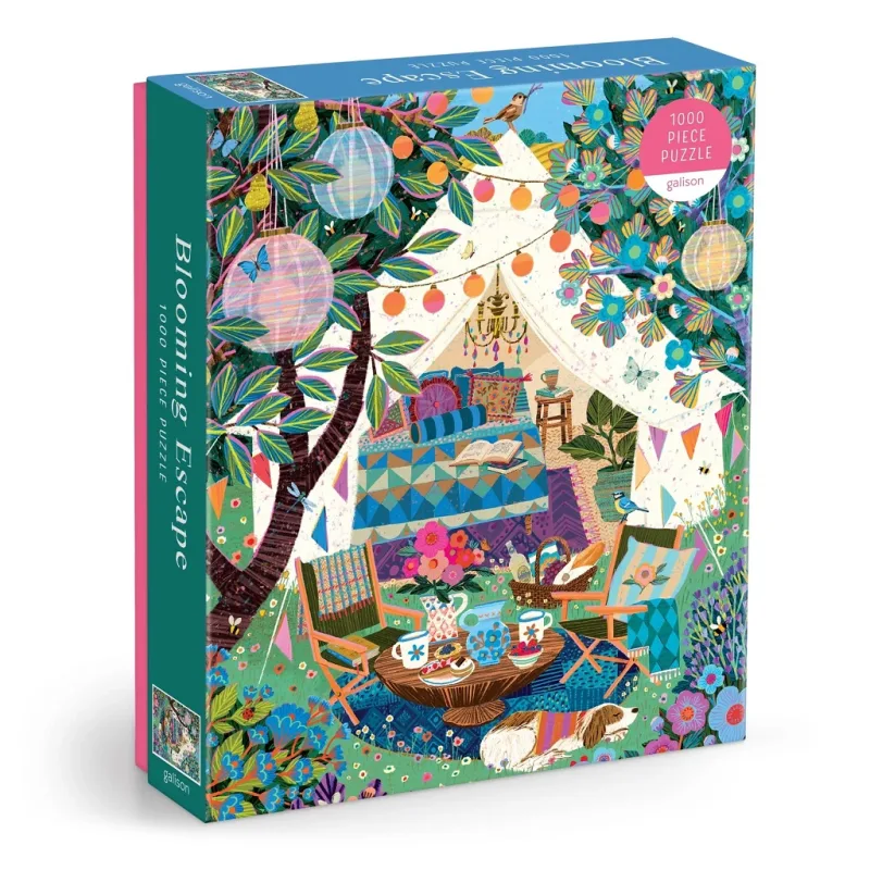 Galison Galison Puzzle Victoria Ball Kvitnúce únik 1000 dielikov