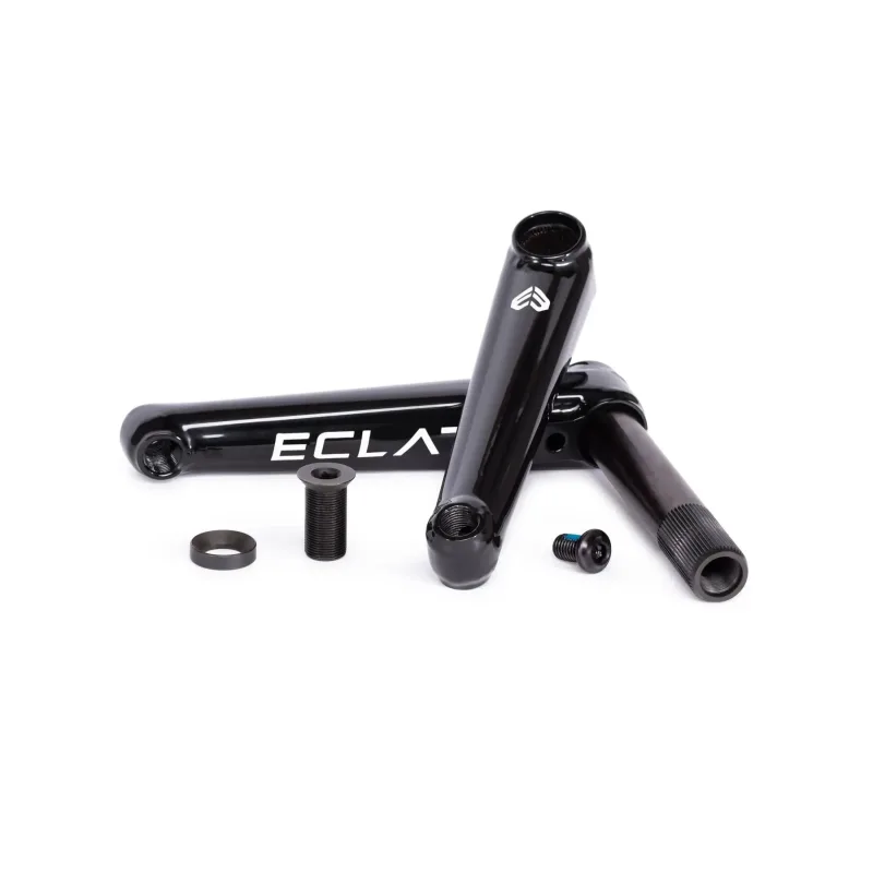 Éclat Tibia Xlt BMX Kliky (170mm|Černá)