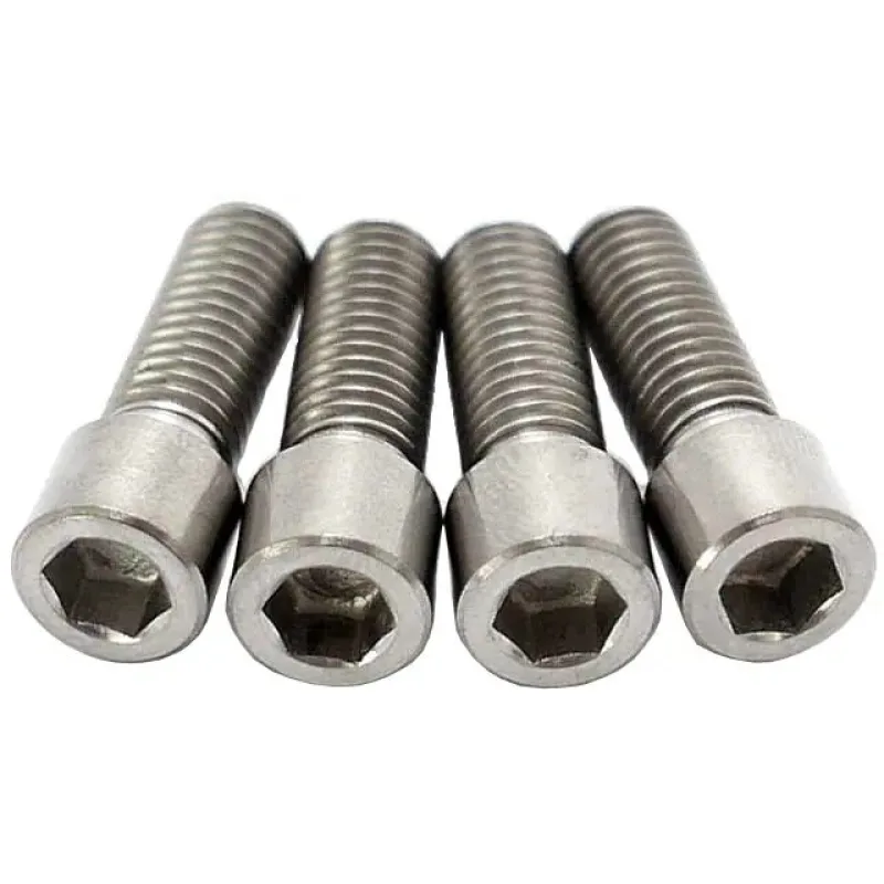 TLC Primo Titanium BMX Crank Arm Pinch skrutky (Natural)