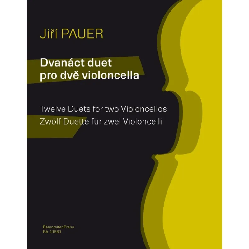 Bärenreiter Dvanáct duet pro dvě violoncella