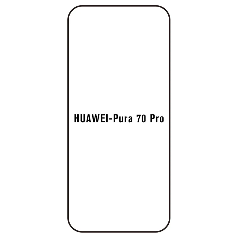 Sunshine Huawei Pura 70 Pro Predná Hydrogél ochranná fólia Strih: Predná 1, Typ fólie: Anti-Spy (Privacy)