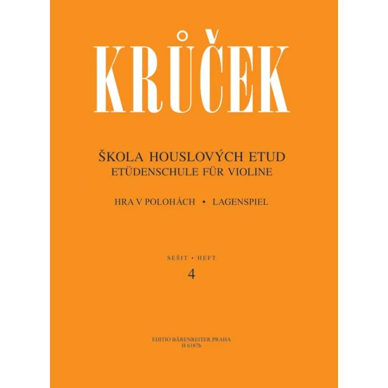 Bärenreiter Škola houslových etud II. (sešit 3, 4)