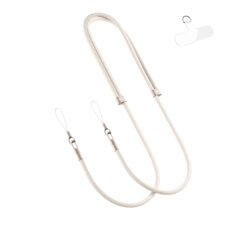 Spello Rope Crossbody Strap - béžová