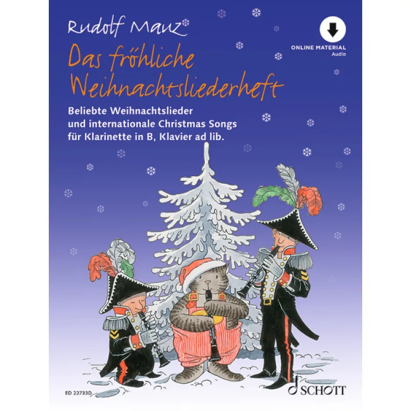 Schott Music Das Frühliche Wiehnachtsliederheft (klarinet)