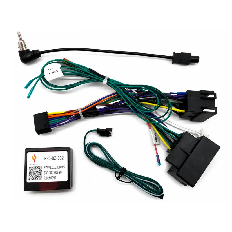 2DIN Napájecí kabel s CANBUS pro autorádio - ISO/QUADLOCK do 16PIN - Mercedes-Benz Vito, V-Class (W447) CC044