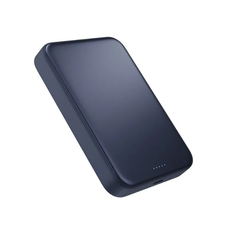 Epico UltraPack Qi2 25W Slim 10000mAh hliníková Mag+ bezdrôtová powerbanka EM75 - tmavo modrá