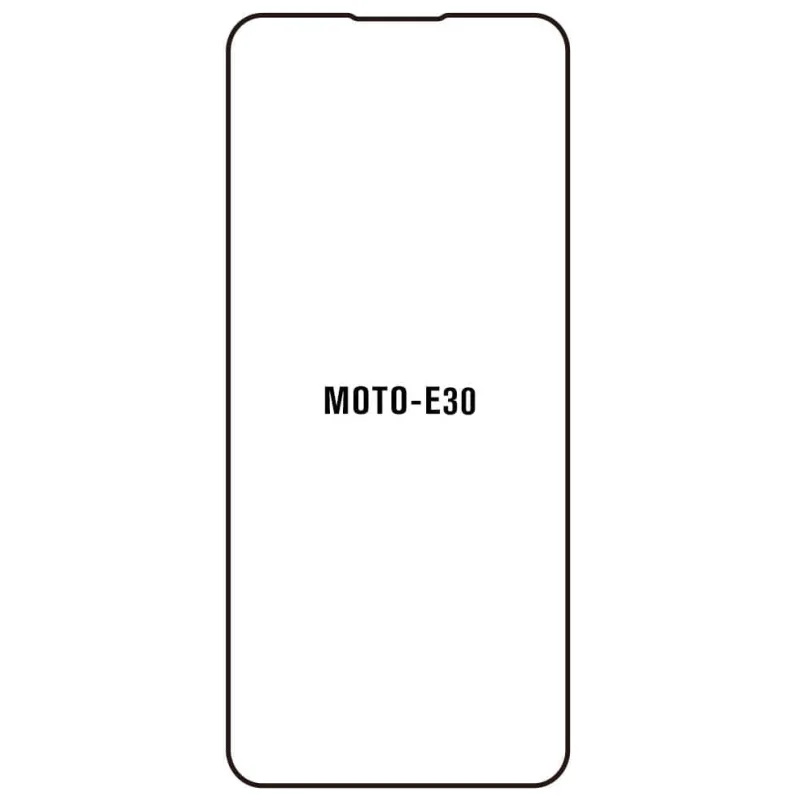 Sunshine Motorola E30 Predná Hydrogél ochranná fólia Strih: Predná 2, Typ fólie: Číra
