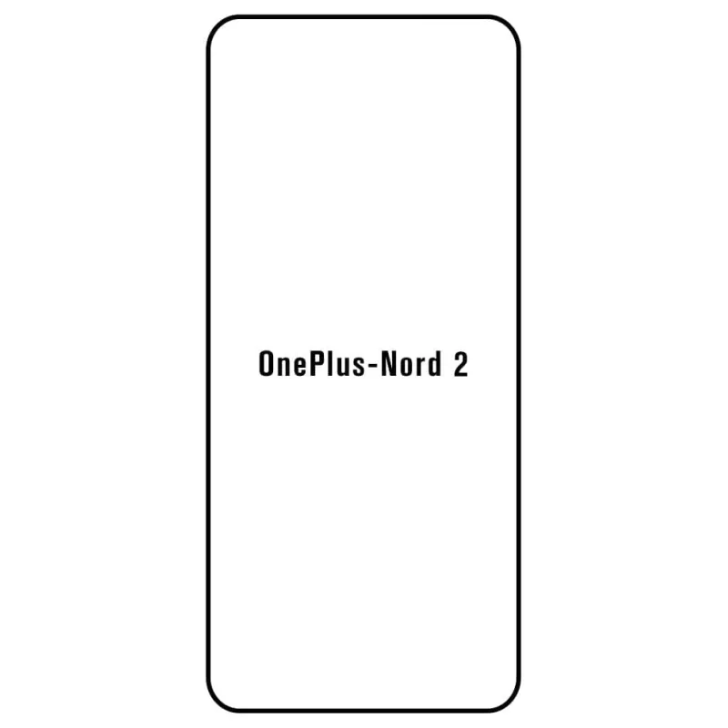 Sunshine OnePlus Nord 2 5G Predná Hydrogél ochranná fólia Strih: Predná 2, Typ fólie: Číra