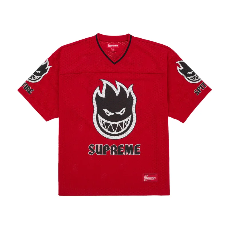 Supreme Spitfire Football Jersey Red - M