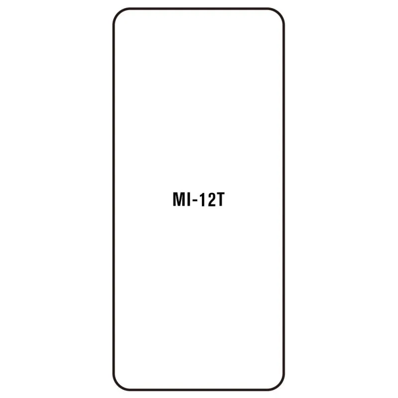 Sunshine Xiaomi 12T Predná Hydrogél ochranná fólia Strih: Predná 2, Typ fólie: Číra