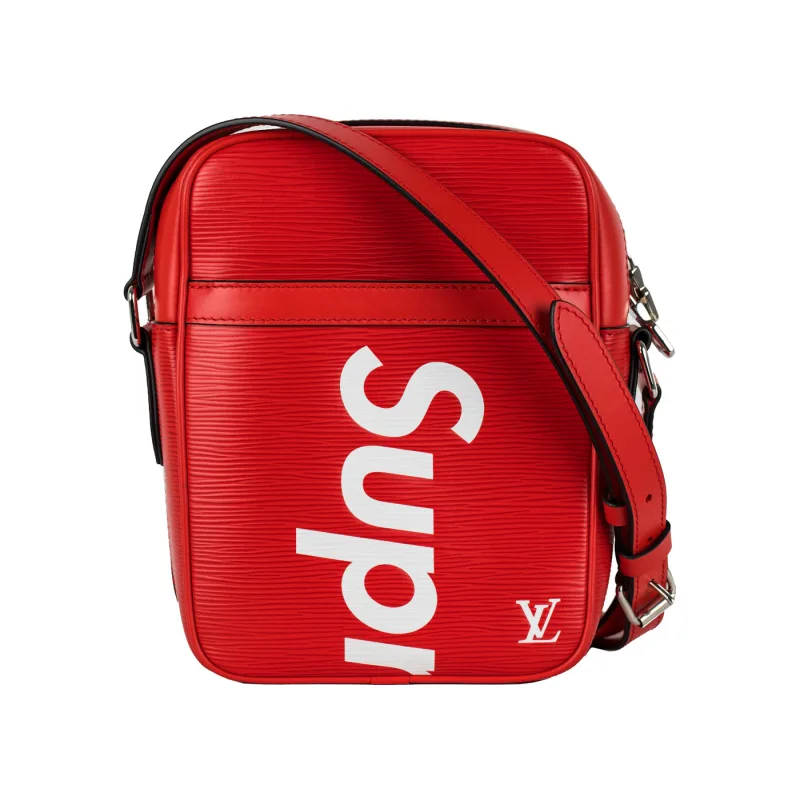 Louis Vuitton Supreme Danube Epi PM Shoulder Bag Red - OS