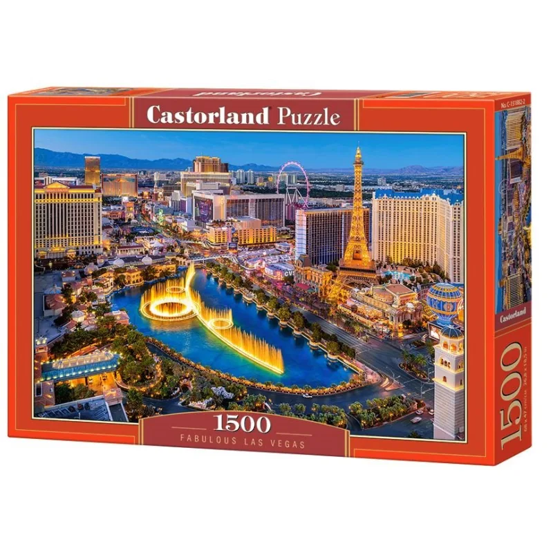 Castorland Puzzle Báječné Las Vegas 1500 dielikov