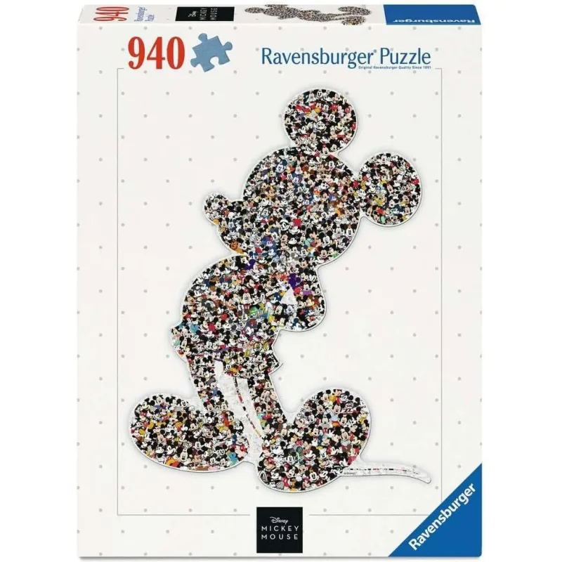 Obrysové puzzle Ravensburger 940 dielikov Mickey Mouse