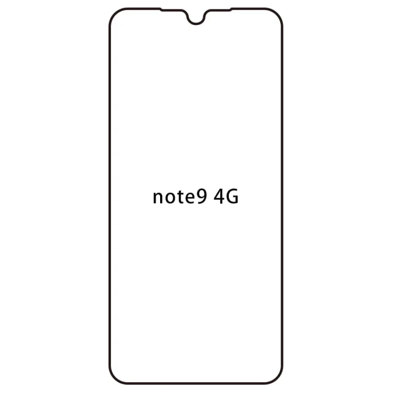 Sunshine Xiaomi Redmi Note 9 4G Predná Hydrogél ochranná fólia Strih: Predná 1, Typ fólie: Číra