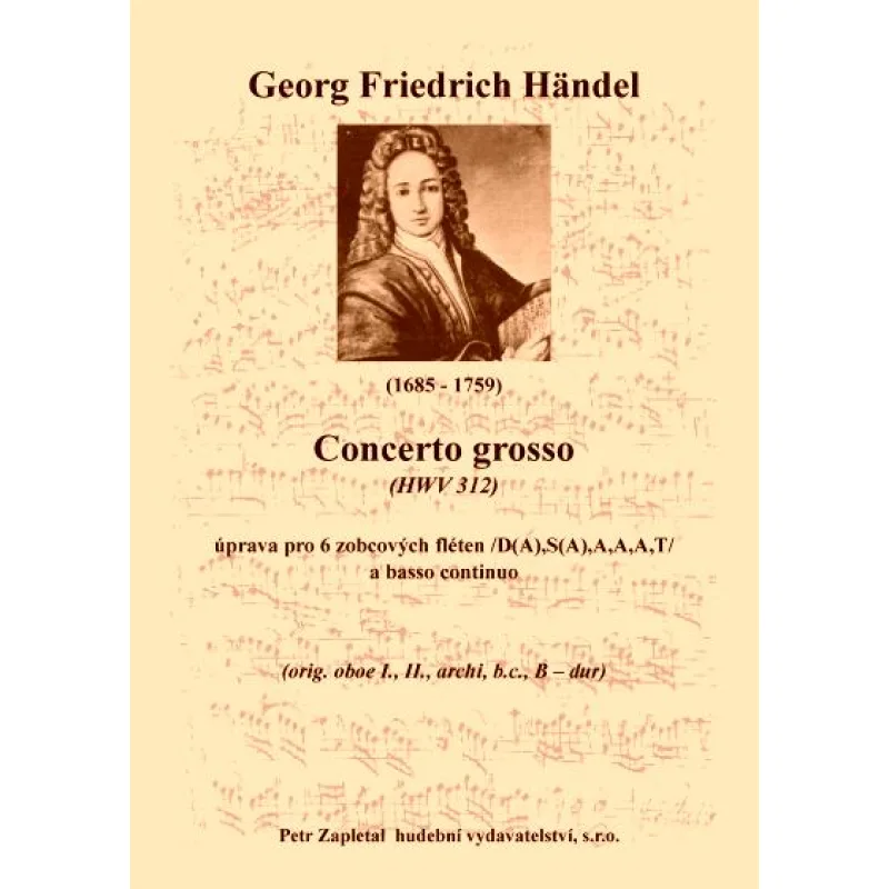 NotaNota Concerto grosso (HWV 312) - arr.