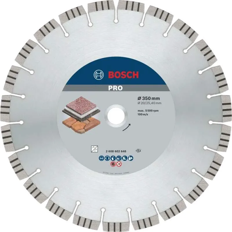 BOSCH PRO Stone 350x20/25,4mm
