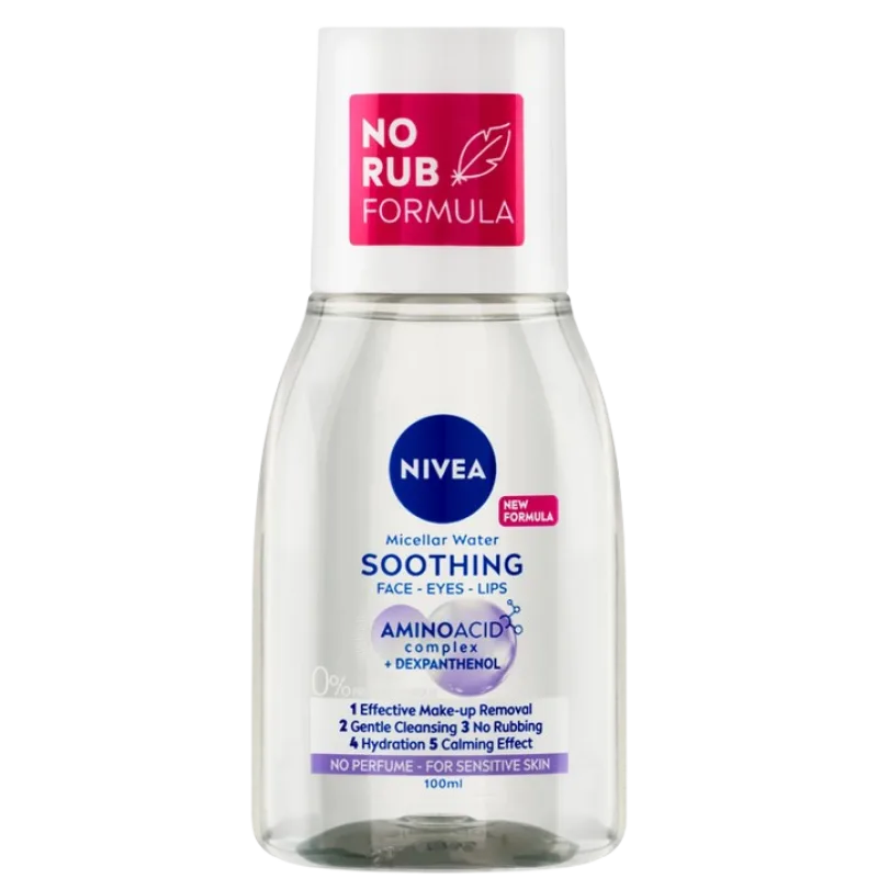 NIVEA Micellar Soothing micelárna čistiaca voda pre citlivú pleť 100ml