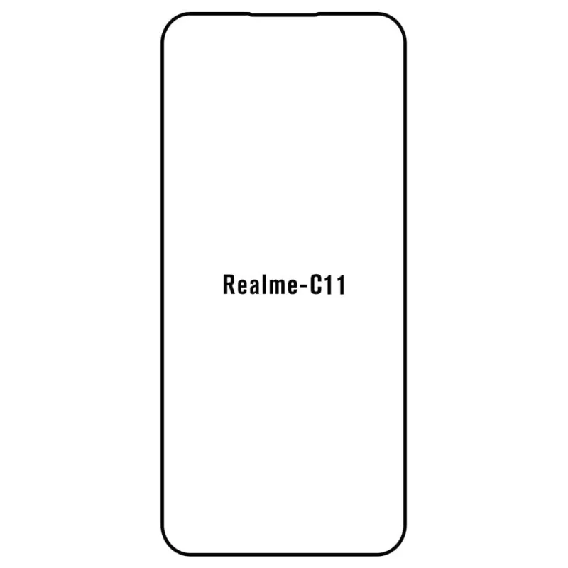 Sunshine Realme C11 2021 Predná Hydrogél ochranná fólia Strih: Predná 2, Typ fólie: Číra