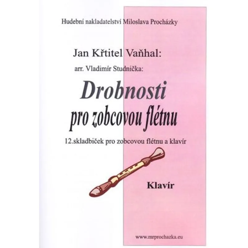 Procházka Drobnosti pro zobcovou flétnu