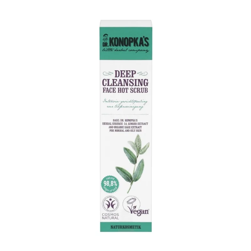 Dr. Konopka's Hrejivý pleťový peeling na hĺbkové čistenie - 75 ml -